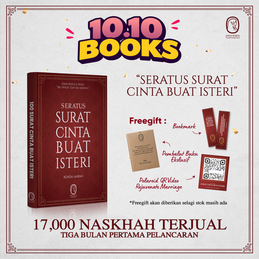 Seratus Surat Cinta Buat Isteri + Bookmarks Exclusive + Video Marriage