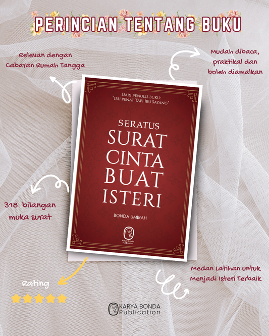 Seratus Surat Cinta Buat Isteri + Bookmarks Exclusive + Video Marriage