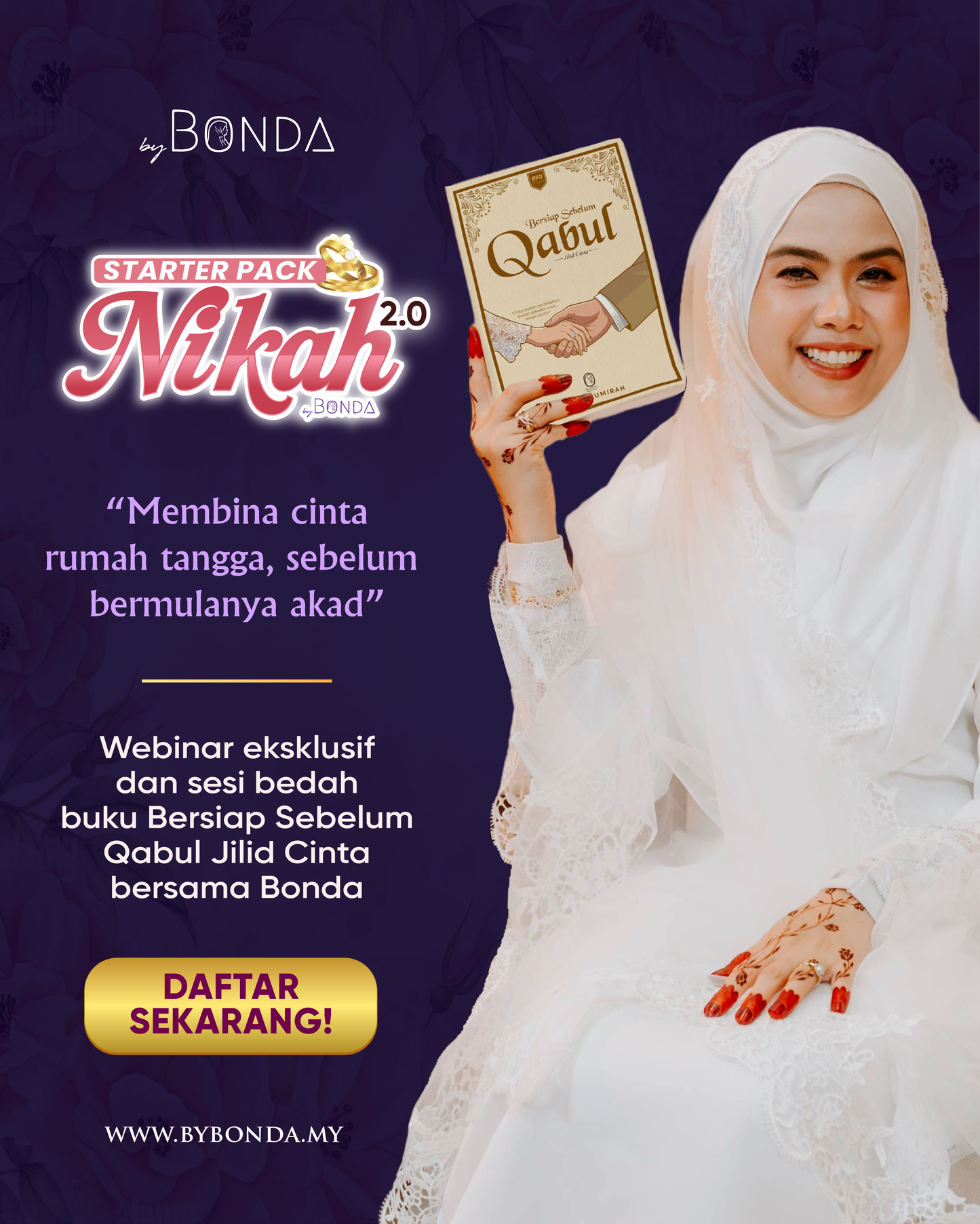 GRAND CLASS : NIKAH STARTER PACK 2.0 +  BSQ (EARLY BIRD)