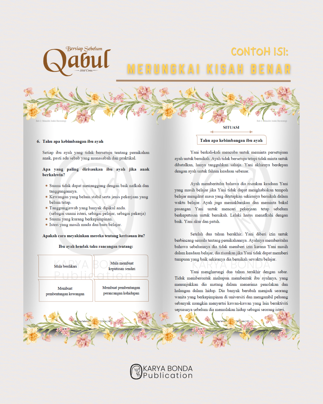 KOMBO PRA PERKAHWINAN (RM4 OFF) : BSQ + DSQ