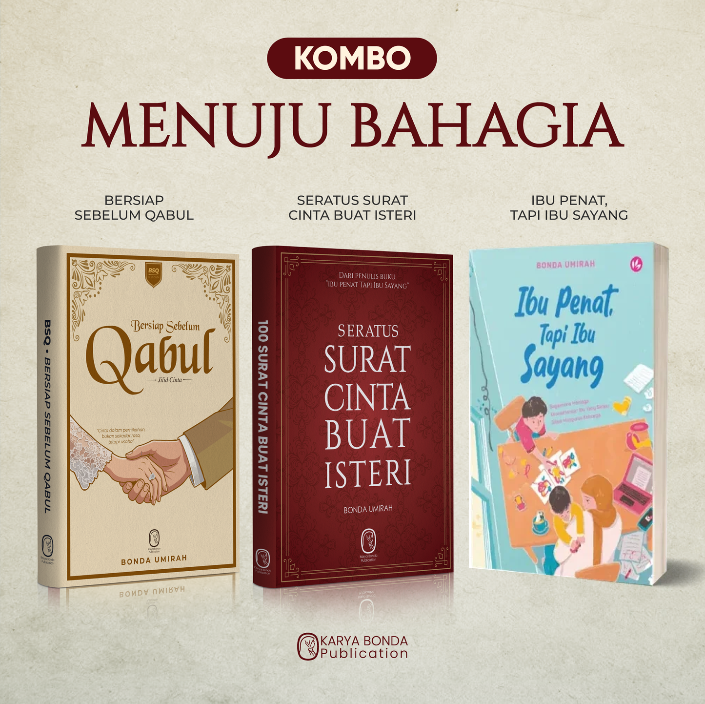 COMBO  MENUJU BAHAGIA : BSQ + SCBI + IPTIS