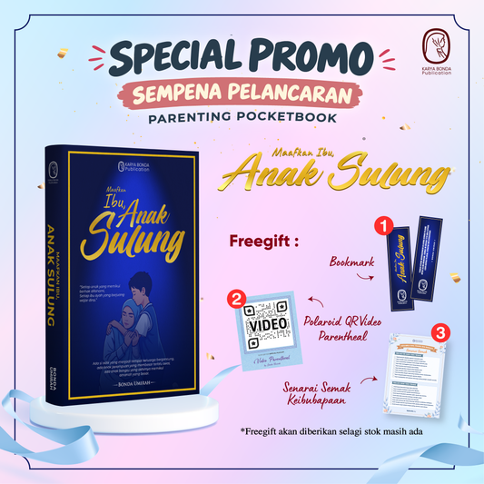 (MIAS) Maafkan ibu, Anak Sulung + Bookmark + Checklist