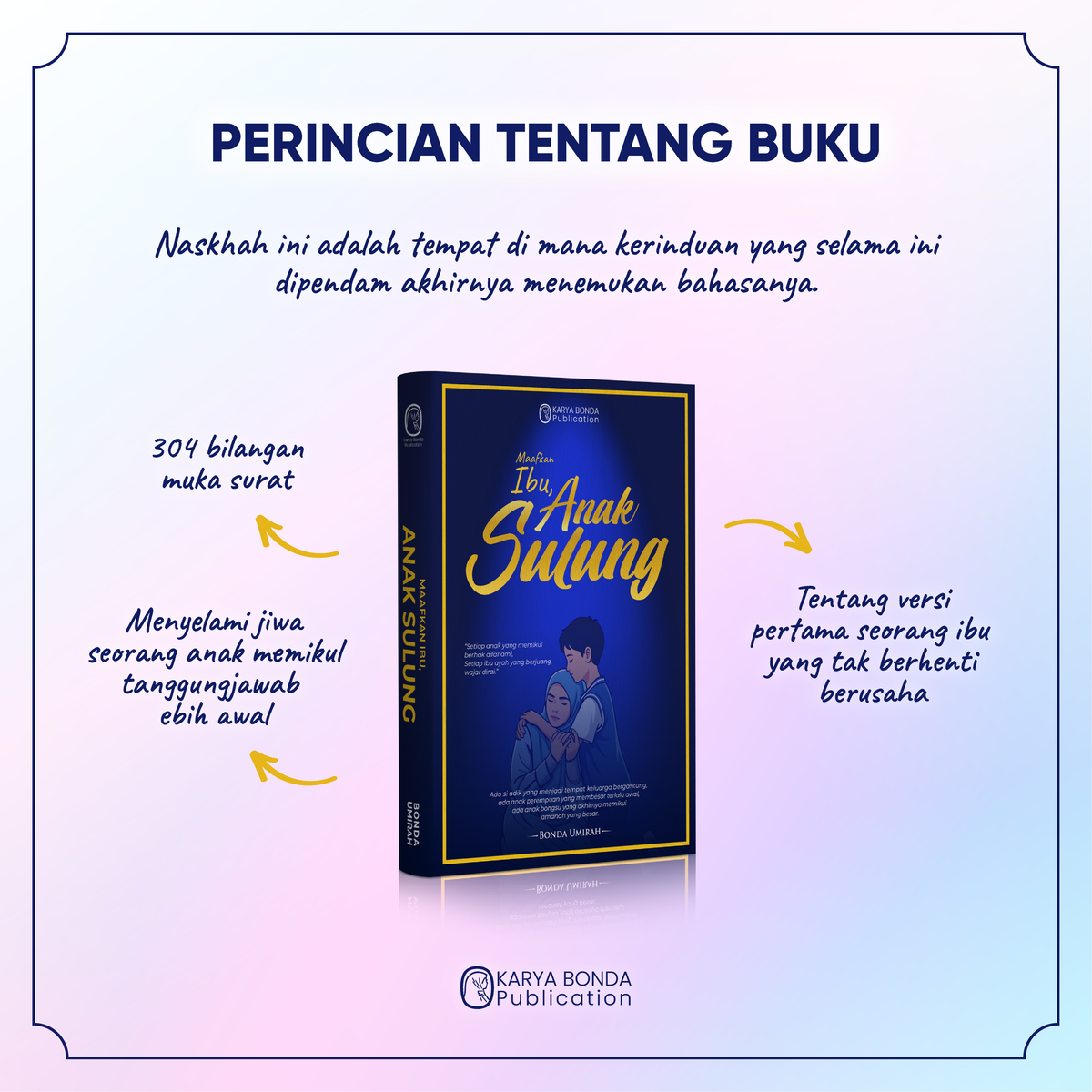 (MIAS + BSQ) Maafkan ibu, Anak Sulung + Bersiap Sebelum Qabul (Jilid Cinta)