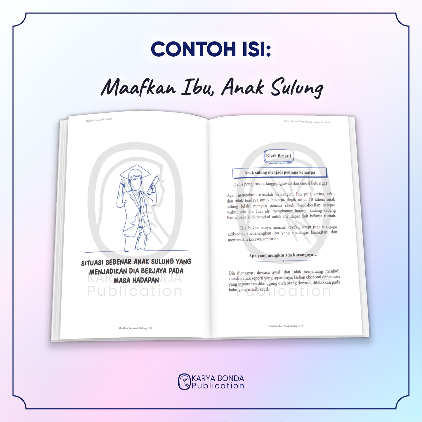 (MIAS) Maafkan ibu, Anak Sulung + Bookmark + Checklist