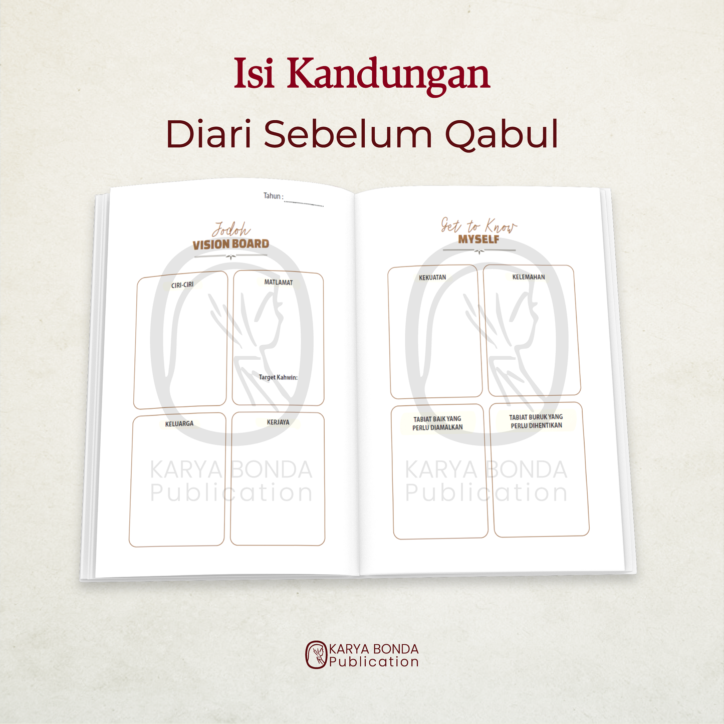 RM4 OFF : KOMBO PRA PERKAHWINAN (BSQ + DSQ)