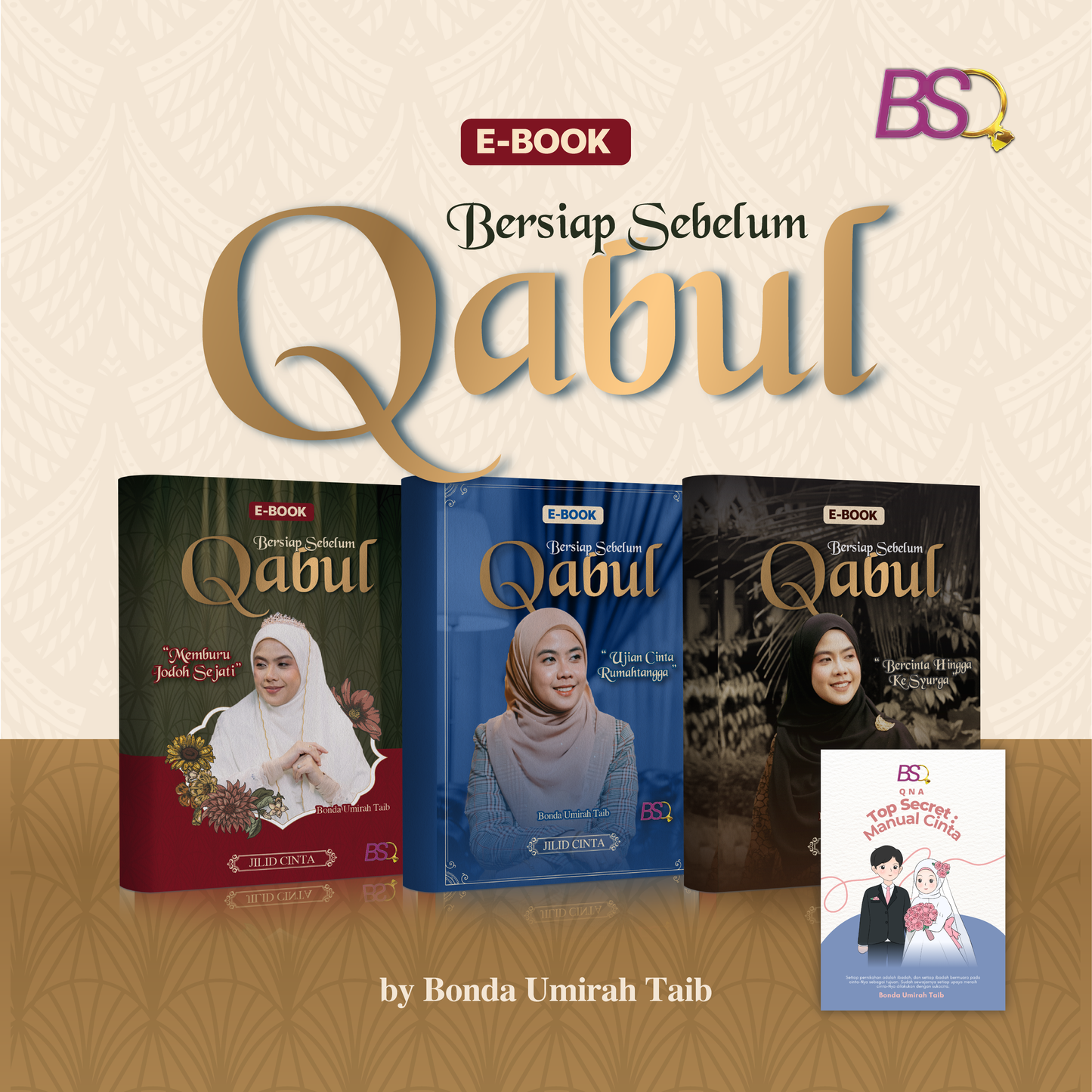 4 IN 1 EBOOK “BERSIAP SEBELUM QABUL” JILID CINTA