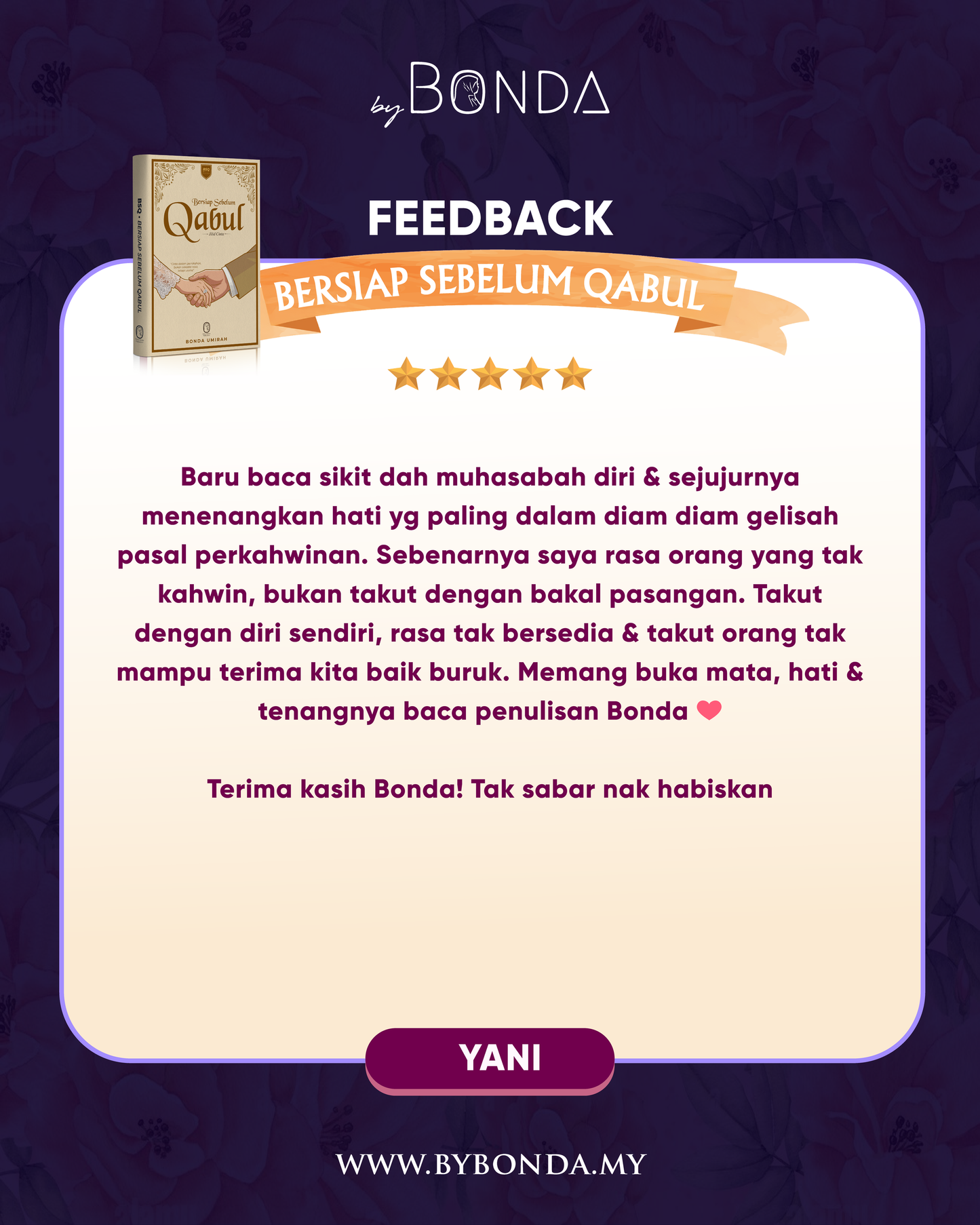 GRAND CLASS : NIKAH STARTER PACK 2.0 (EARLY BIRD)