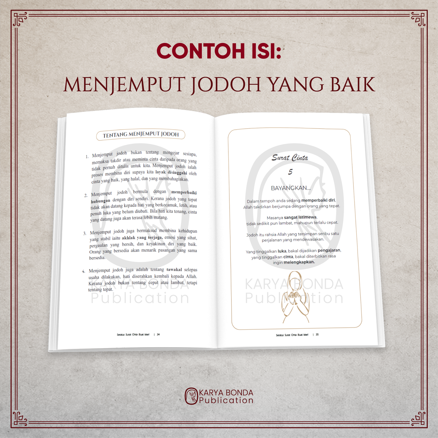 Seratus Surat Cinta Buat Isteri + Bookmarks Exclusive + Video Marriage