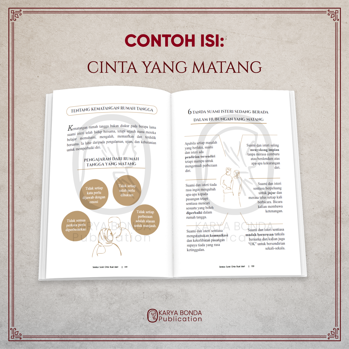 Seratus Surat Cinta Buat Isteri + Bookmarks Exclusive + Video Marriage