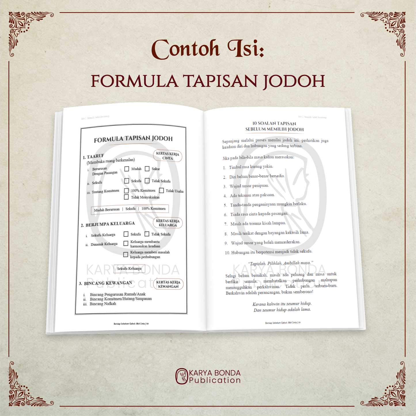 COMBO  MENUJU BAHAGIA : BSQ + SCBI + IPTIS