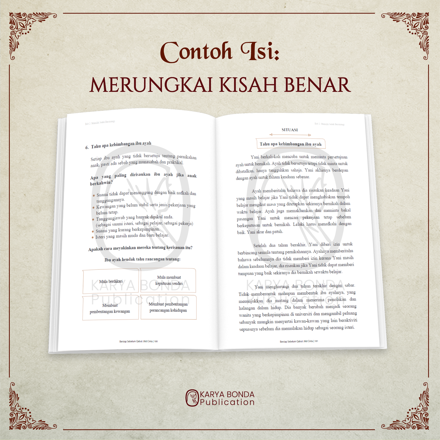 COMBO  MENUJU BAHAGIA : BSQ + SCBI + IPTIS