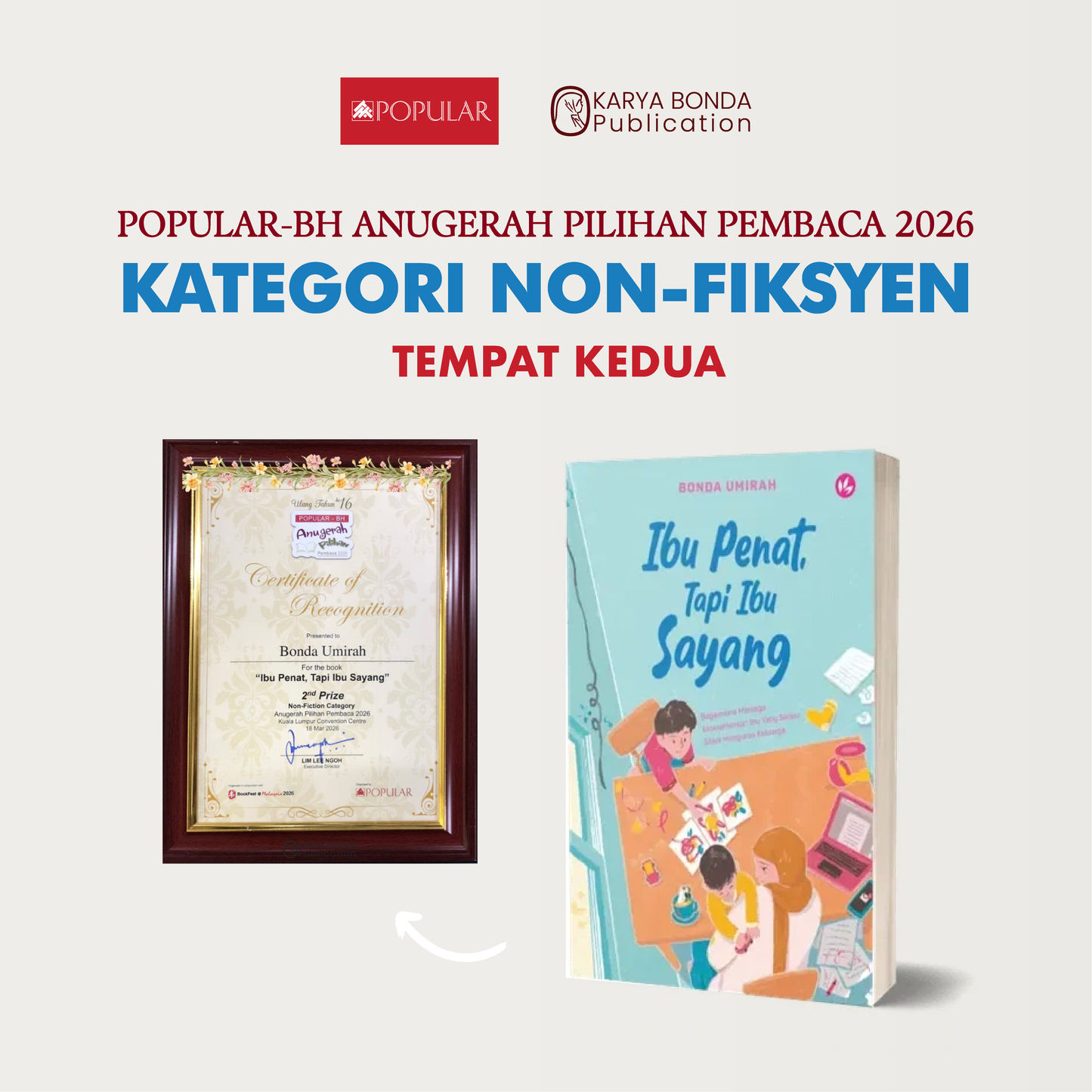 Last Stock : Ibu Penat, Tapi Ibu Sayang + Video Parenting