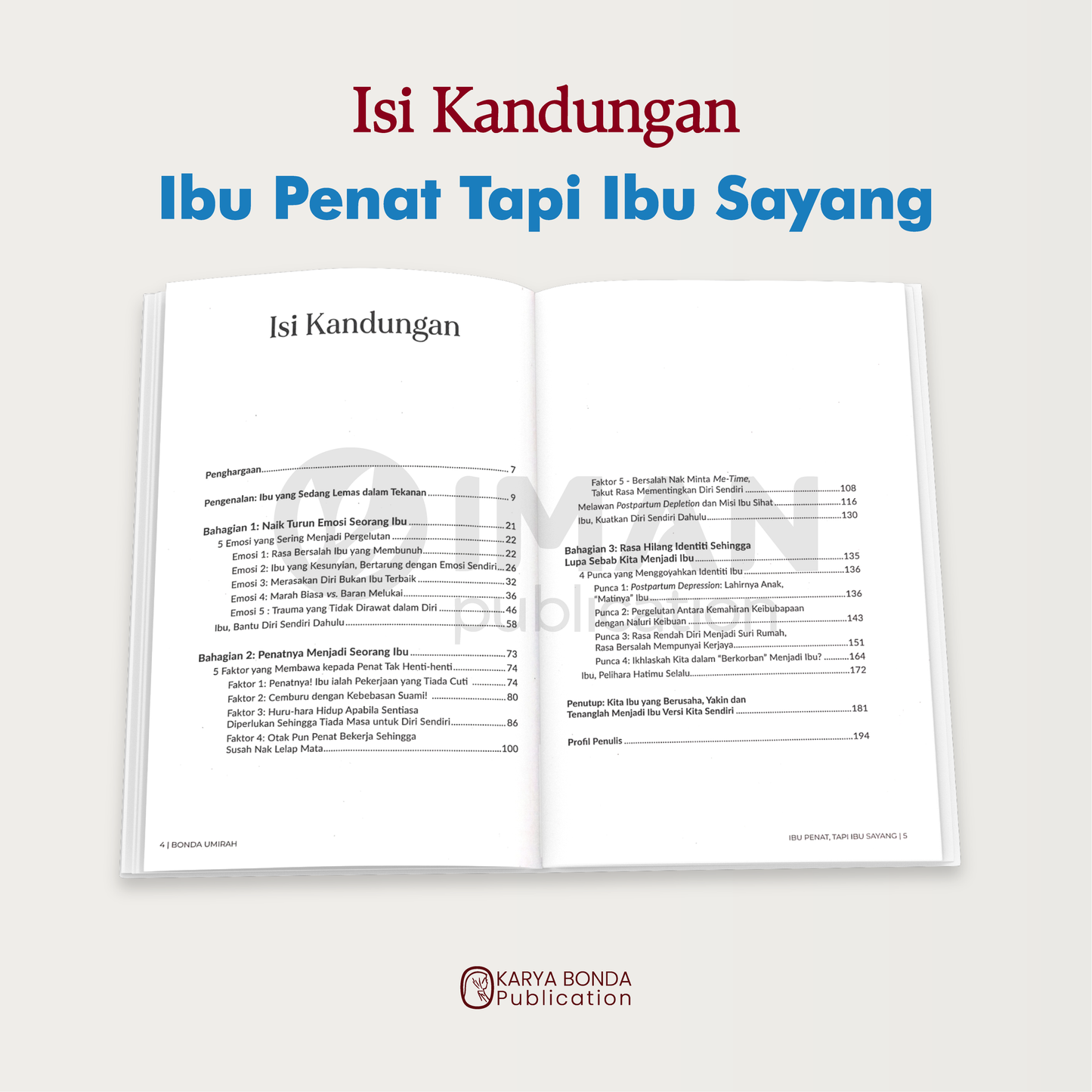 Last Stock : Ibu Penat, Tapi Ibu Sayang + Video Parenting