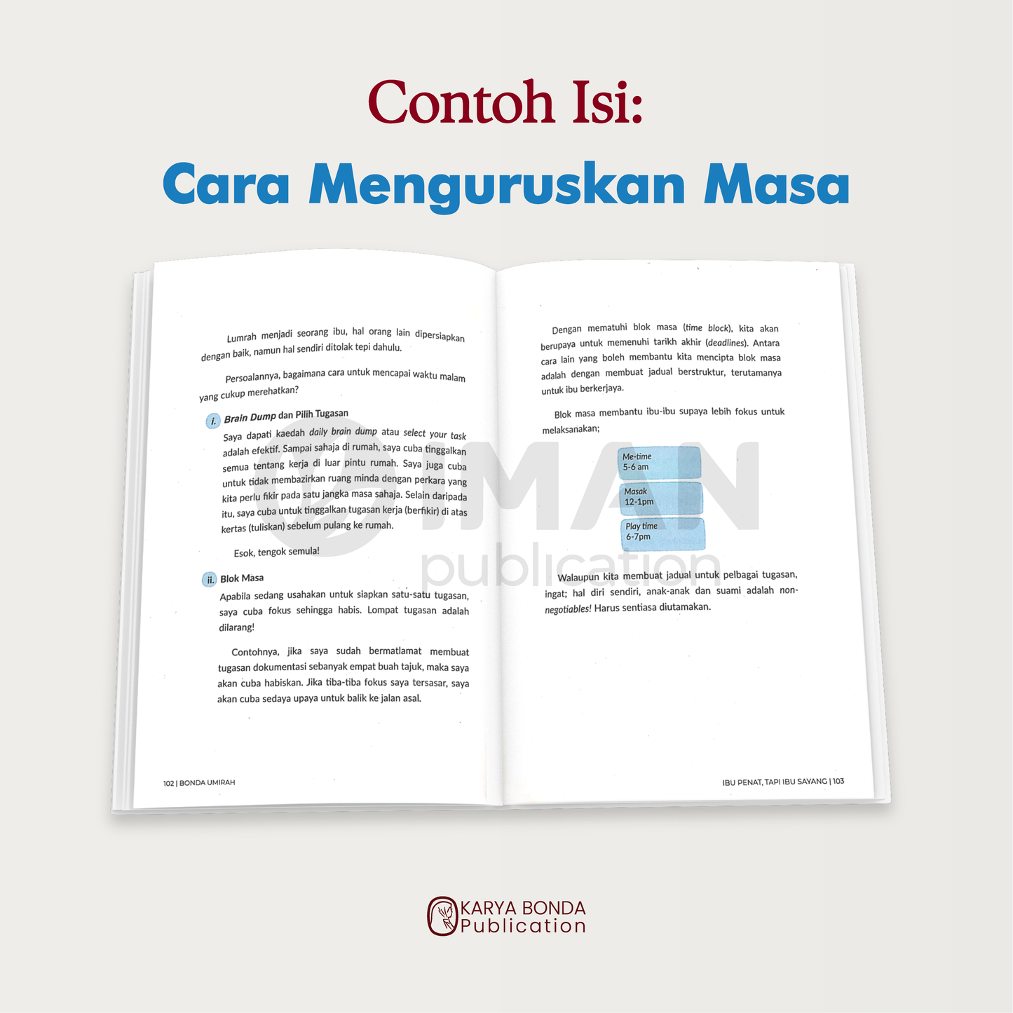 COMBO  MENUJU BAHAGIA : BSQ + SCBI + IPTIS
