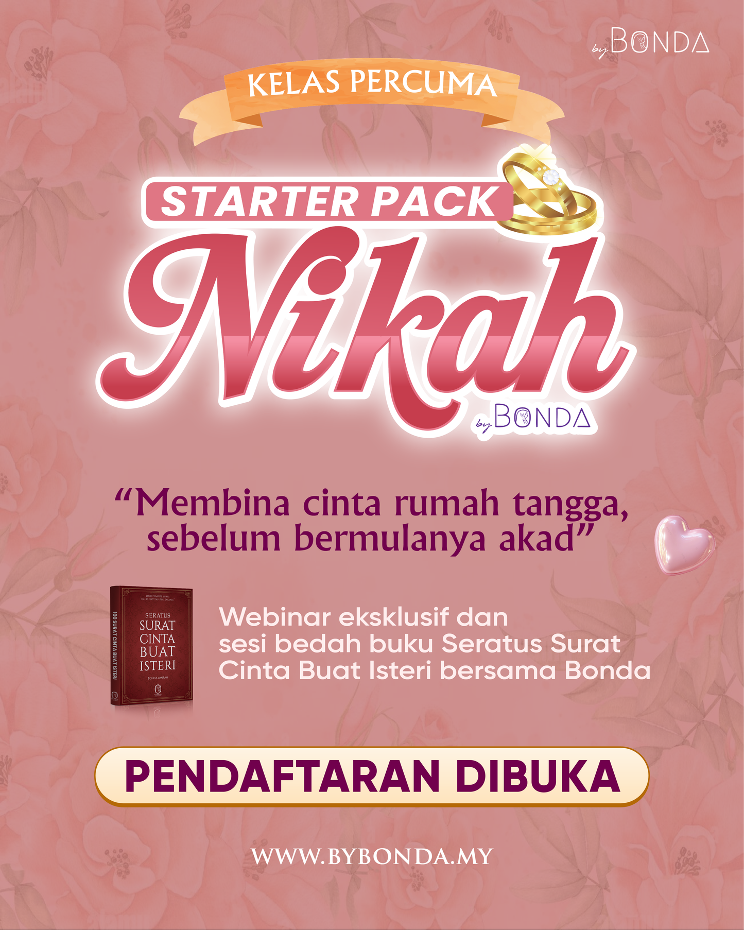 KELAS PERCUMA : NIKAH STARTER PACK