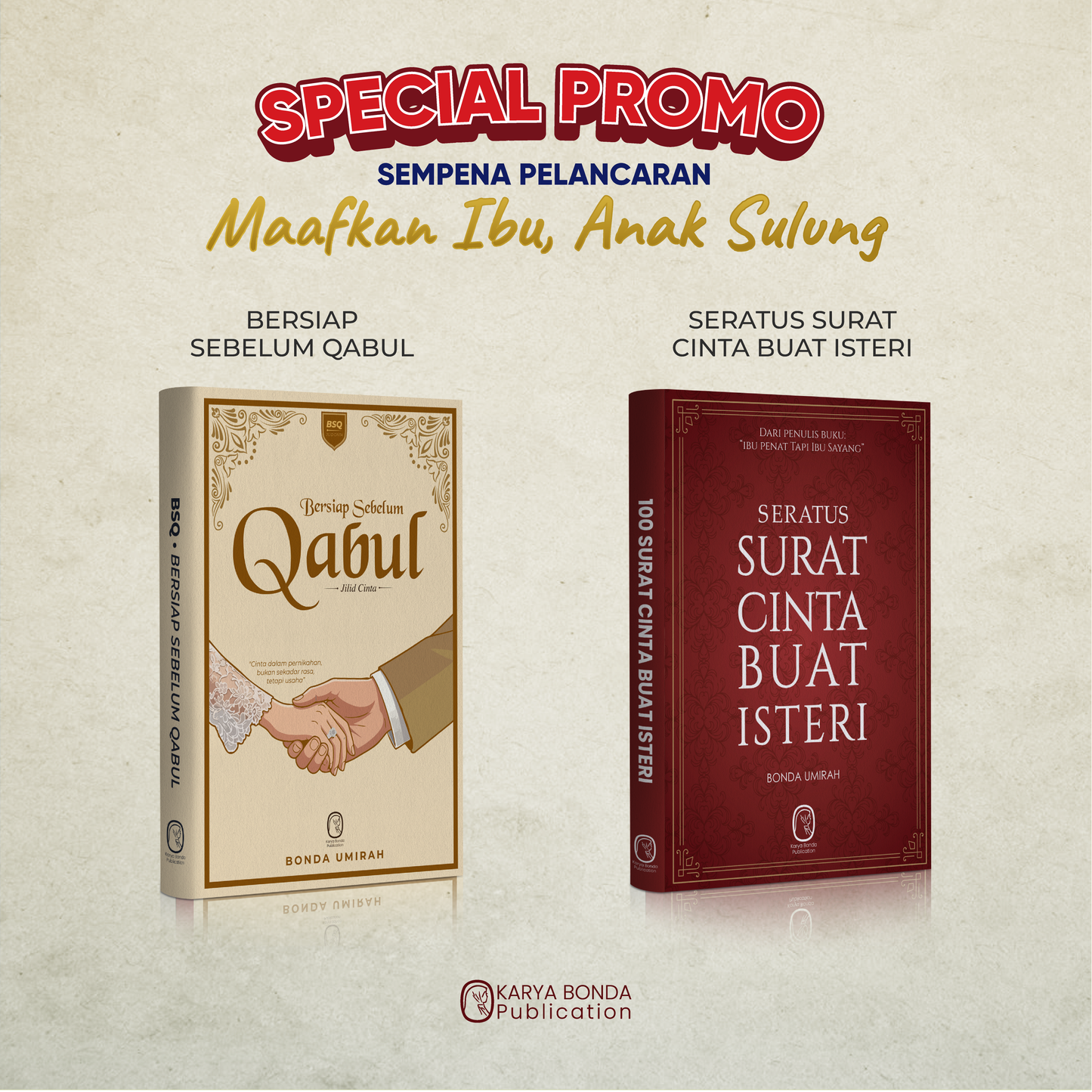 RM4 OFF : KOMBO PERKAHWINAN (BSQ + SCBI)