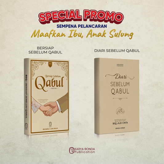 RM4 OFF : KOMBO PRA PERKAHWINAN (BSQ + DSQ)